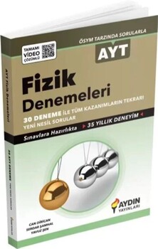 Aydın Yayınları AYT Fizik 30 lu Denemeleri Aydın Yayınları AYT Fizik 30 lu Denemeleri