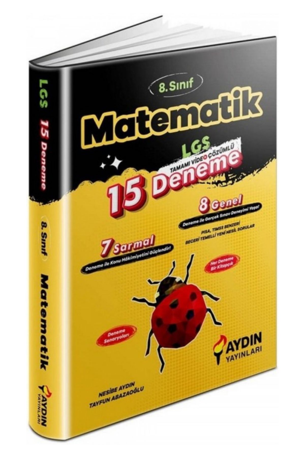 Aydın Yayınları LGS 8. Sınıf Matematik 15 Deneme