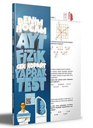 Benim Hocam Yayınları 2023 AYT Fizik Çek Kopar Yaprak Test Benim Hocam Yayınları 2023 AYT Fizik Çek Kopar Yaprak Test