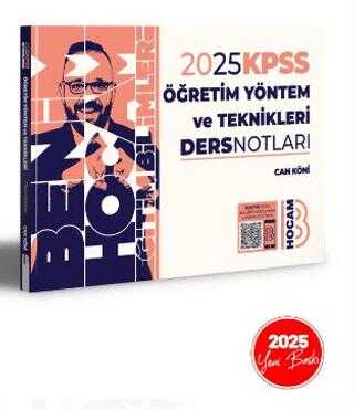 Benim Hocam Yayınları 2024 KPSS Eğitim Bilimleri Öğretim Yöntem ve Teknikleri Benim Hocam Yayınları 2024 KPSS Eğitim Bilimleri Öğretim Yöntem ve Teknikleri
