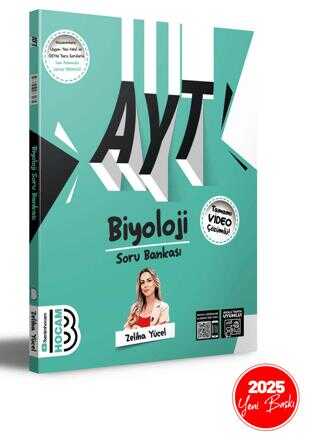 Benim Hocam Yayınları 2025 AYT Biyoloji Tamamı Video Çözümlü Soru Bankası
