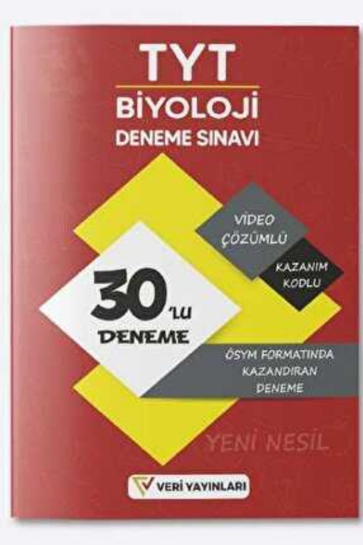 Biyoloji ÖSYM Formatında Video Çözümlü Yeni Nesil Kazandıran 30`lu Deneme