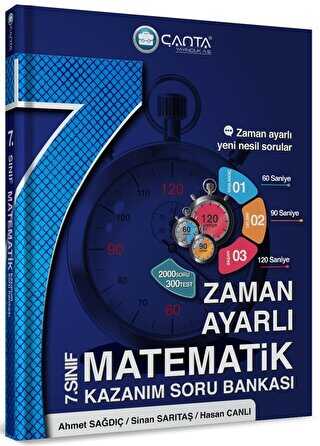Çanta Yayınları 7. Sınıf Matematik Zaman Ayarlı Kazanım Soru Bankası Çanta Yayınları 7. Sınıf Matematik Zaman Ayarlı Kazanım Soru Bankası