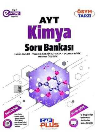 Çap Yayınları AYT Kimya Plus Soru Bankası