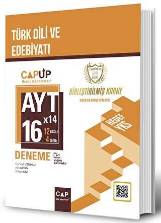 Çap Yayınları AYT Türk Dili ve Edebiyatı 16 X 24 Up Deneme Çap Yayınları AYT Türk Dili ve Edebiyatı 16 X 24 Up Deneme