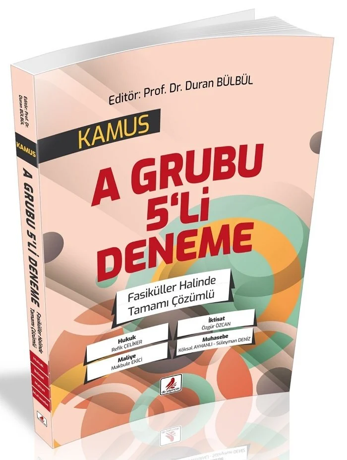 DB Yayıncılık KPSS A Grubu KAMUS 5 Deneme Çözümlü - Duran Bülbül DB Yayıncılık DB Yayıncılık KPSS A Grubu KAMUS 5 Deneme Çözümlü - Duran Bülbül DB Yayıncılık