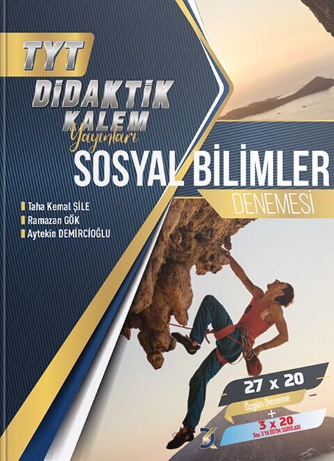 Didaktik Kalem TYT Sosyal Bilimler 27 x 20 Denemesi Didaktik Kalem TYT Sosyal Bilimler 27 x 20 Denemesi