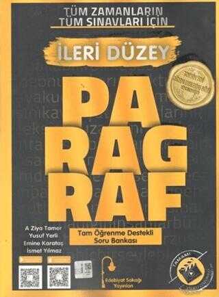 Edebiyat Sokağı Yayınları Paragraf İleri Düzey Soru Bankası Edebiyat Sokağı Yayınları Paragraf İleri Düzey Soru Bankası