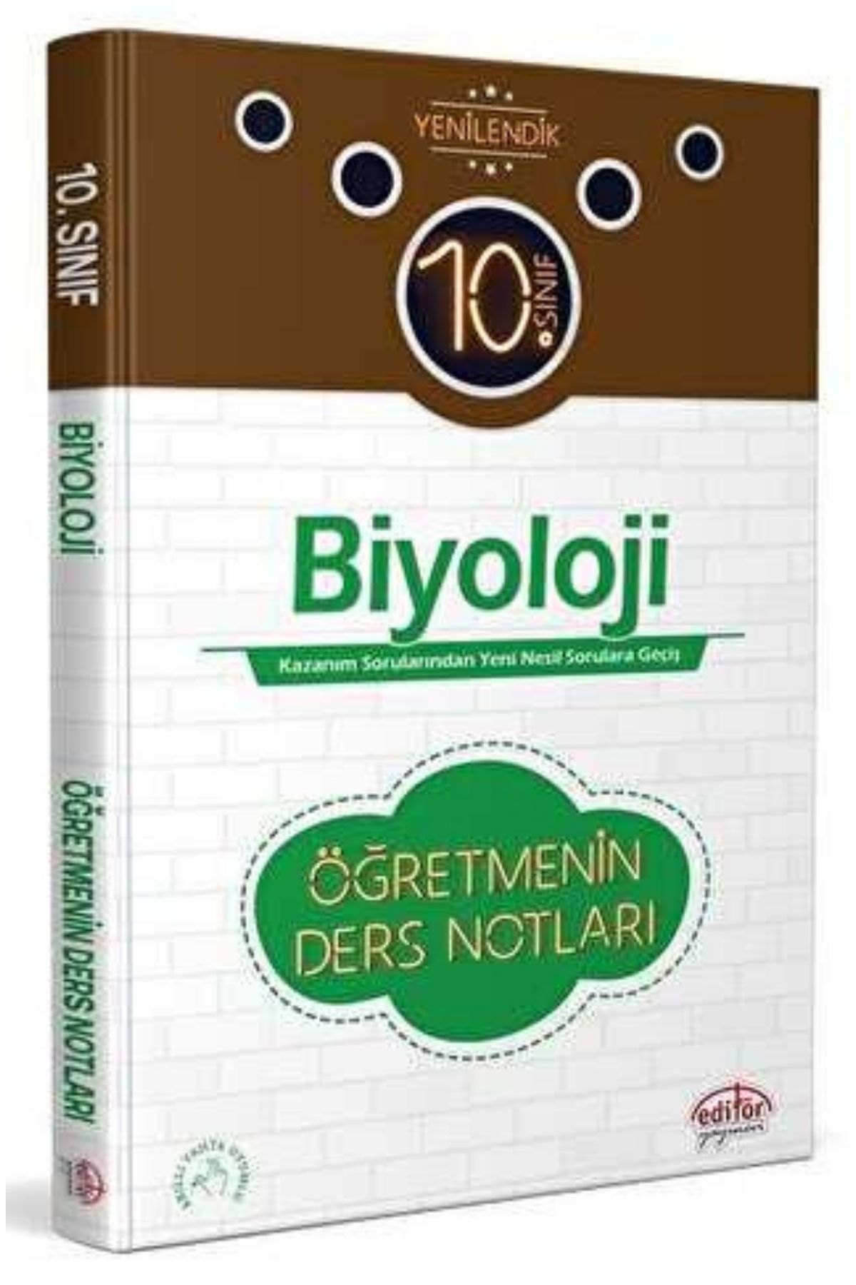 Editör Yayınları 10. Sınıf Biyoloji Öğretmenin Ders Notları Editör Yayınları 10. Sınıf Biyoloji Öğretmenin Ders Notları