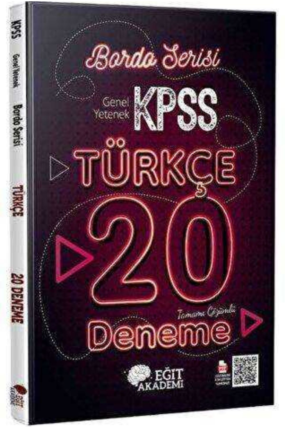 Eğit Akademi 2023 KPSS Türkçe Tamamı Çözümlü 20 Bordo Deneme Sınavı