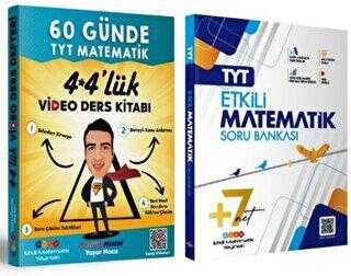 Etkili Matematik Yayınları TYT Matematik Soru Bankası ve 60 Günde TYT Matematik Video Ders Kitabı Etkili Matematik Yayınları TYT Matematik Soru Bankası ve 60 Günde TYT Matematik Video Ders Kitabı