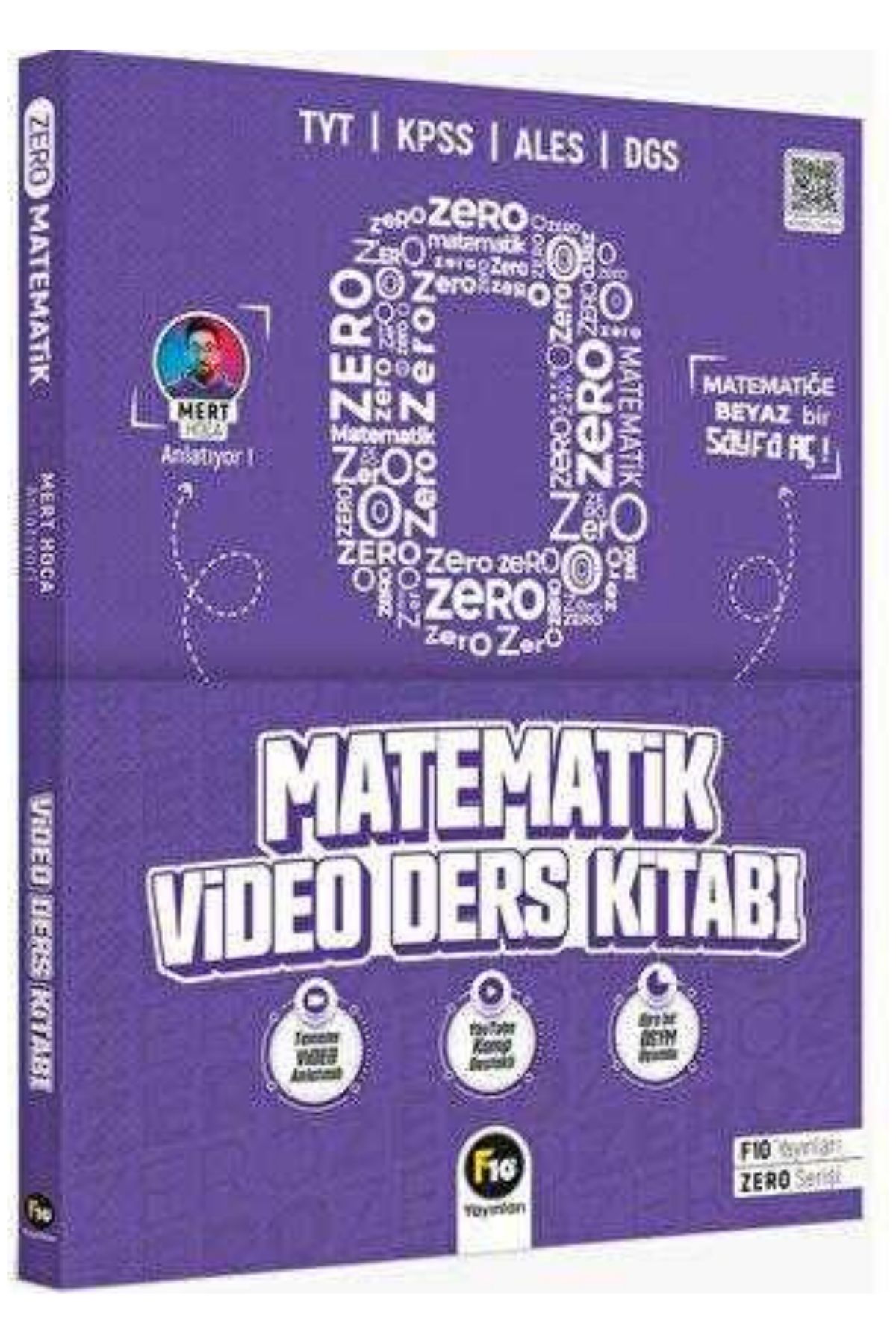 F10 Yayınları Mert Hoca ile Sıfırdan Matematik Video Ders Kitabı