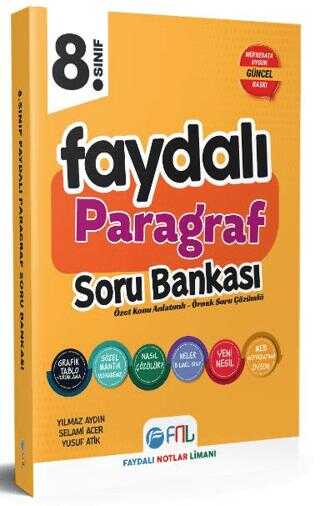 FNL Yayınları 8. Sınıf Faydalı Paragraf Soru Bankası