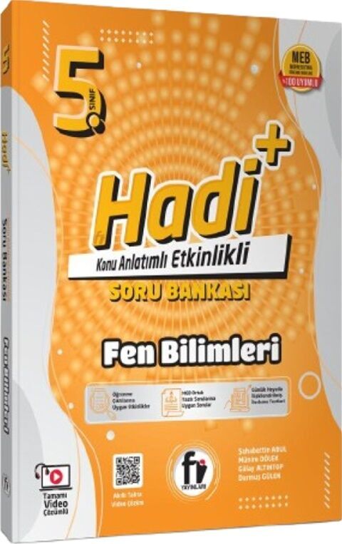 Fi Yayınları 5. Sınıf Fen Bilimleri Hadi Soru Bankası Fi Yayınları 5. Sınıf Fen Bilimleri Hadi Soru Bankası