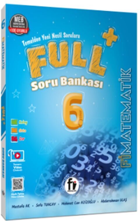 Fi Yayınları 6. Sınıf Fİ Matematik FULL Soru Bankası Fi Yayınları 6. Sınıf Fİ Matematik FULL Soru Bankası
