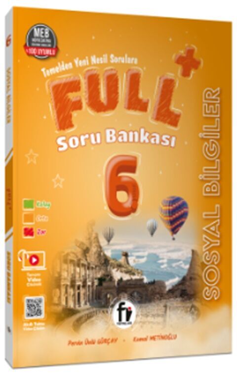 Fi Yayınları 6. Sınıf Sosyal Bilgiler FULL Soru Bankası Fi Yayınları 6. Sınıf Sosyal Bilgiler FULL Soru Bankası