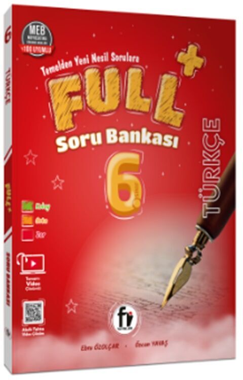 Fi Yayınları 6. Sınıf Türkçe FULL Soru Bankası Fi Yayınları 6. Sınıf Türkçe FULL Soru Bankası