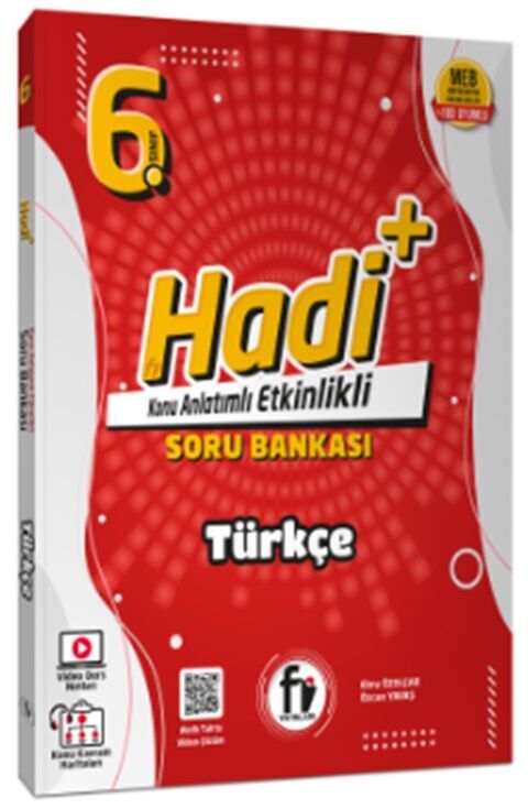 Fi Yayınları 6. Sınıf Türkçe Hadi Konu Anlatımlı Etkinlikli Soru Bankası Fi Yayınları 6. Sınıf Türkçe Hadi Konu Anlatımlı Etkinlikli Soru Bankası