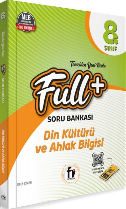 Fi Yayınları 8. Sınıf Din Kültürü ve Ahlak Bilgisi FULL Soru Bankası Fi Yayınları 8. Sınıf Din Kültürü ve Ahlak Bilgisi FULL Soru Bankası