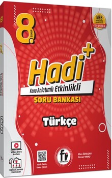 Fi Yayınları 8. Sınıf Türkçe Hadi Soru Bankası Fi Yayınları 8. Sınıf Türkçe Hadi Soru Bankası