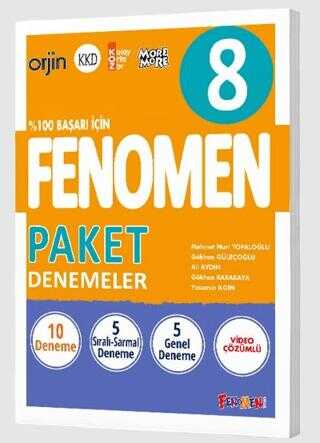 Gama Yayınları 8. Sınıf Fenomen 8 Paket Deneme