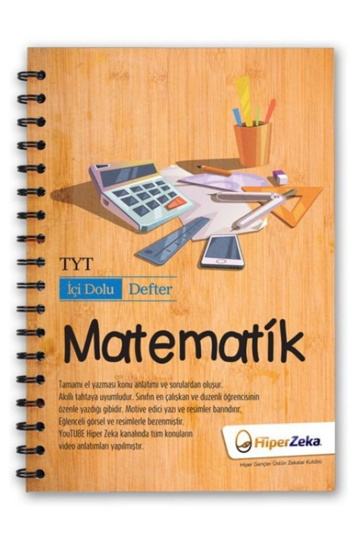 Hiper Zeka Yayınları TYT Matematik İçi Dolu Defter Hiper Zeka Yayınları TYT Matematik İçi Dolu Defter