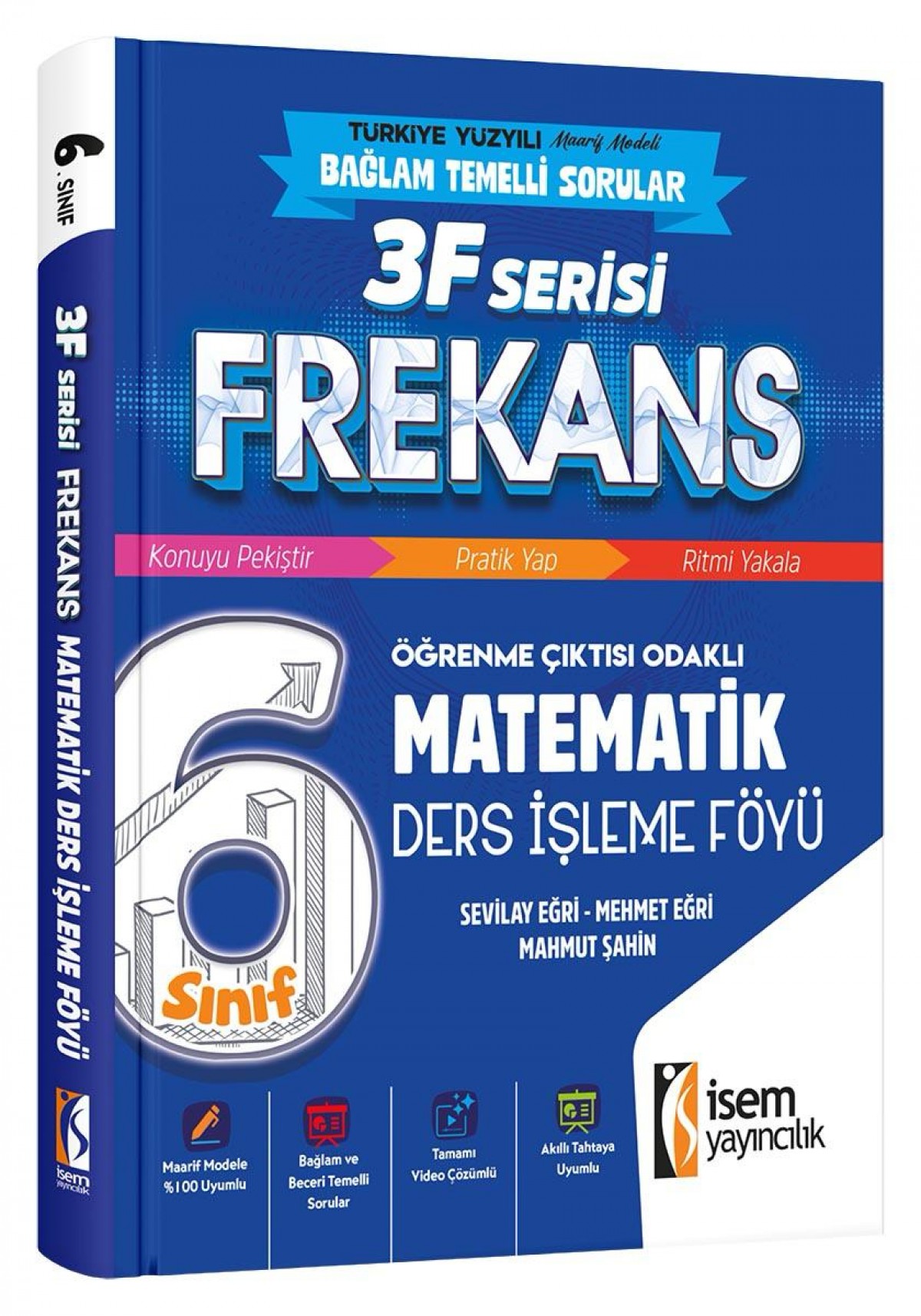 İSEM YAY. 6.SINIF FREKANS MATEMATİK DERS İŞLEME FÖYÜ