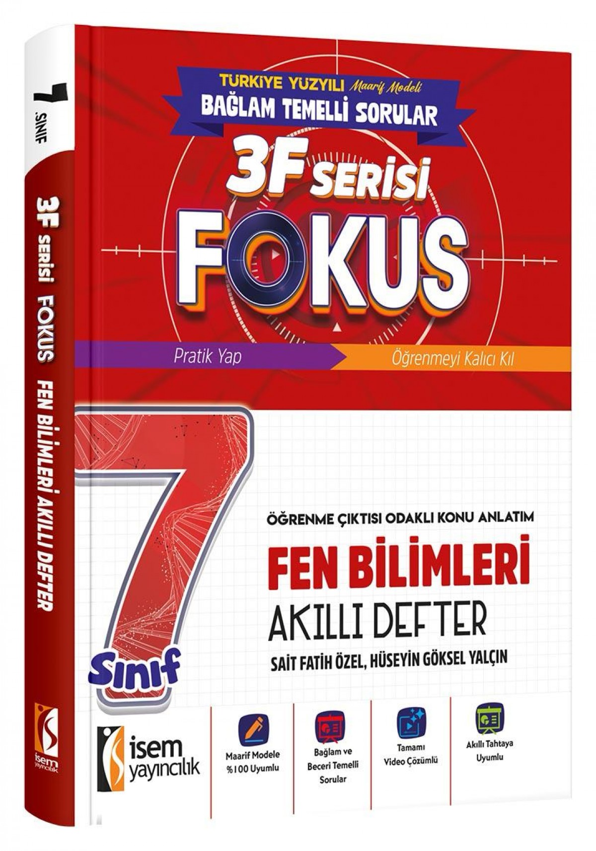 İSEM YAY. 7.SINIF FOKUS FEN BİLİMLERİ AKILLI DEFTER İSEM YAY. 7.SINIF FOKUS FEN BİLİMLERİ AKILLI DEFTER