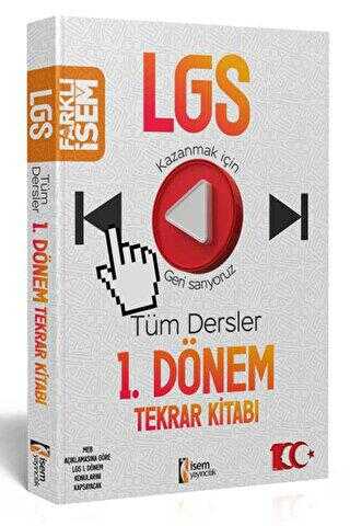 İSEM Yayıncılık 2023 Farklı İsem LGS Tüm Dersler 1.Dönem Tekrar Kitabı İSEM Yayıncılık 2023 Farklı İsem LGS Tüm Dersler 1.Dönem Tekrar Kitabı