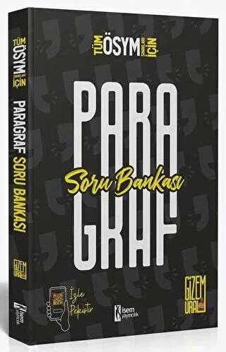 İSEM Yayıncılık 2023 İsem Tüm Ösym Sınavları İçin Paragraf Soru Bankası İSEM Yayıncılık 2023 İsem Tüm Ösym Sınavları İçin Paragraf Soru Bankası