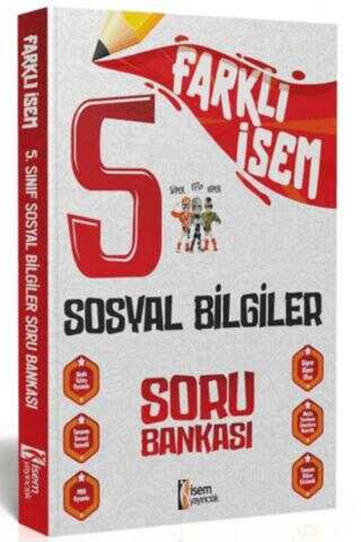 İSEM Yayıncılık 2024 Farklı İsem 5. Sınıf Sosyal Bilgiler Soru Bankası İSEM Yayıncılık 2024 Farklı İsem 5. Sınıf Sosyal Bilgiler Soru Bankası