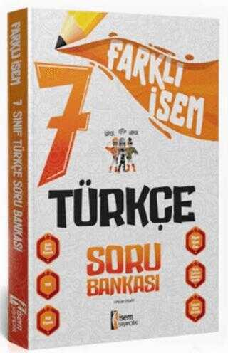 İSEM Yayıncılık 2025 Farklı İsem 7. Sınıf Türkçe Soru Bankası
