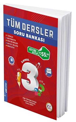 İlk Önce Yayıncılık 3. Sınıf Tüm Dersler Soru Bankası