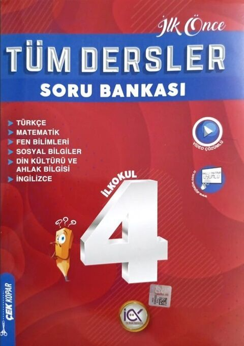 İlk Önce Yayıncılık 4. Sınıf Tüm Dersler Soru Bankası İlk Önce Yayıncılık 4. Sınıf Tüm Dersler Soru Bankası