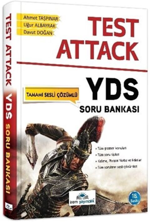 İrem Yayıncılık YDS Test Attack Soru Bankası İrem Yayıncılık YDS Test Attack Soru Bankası