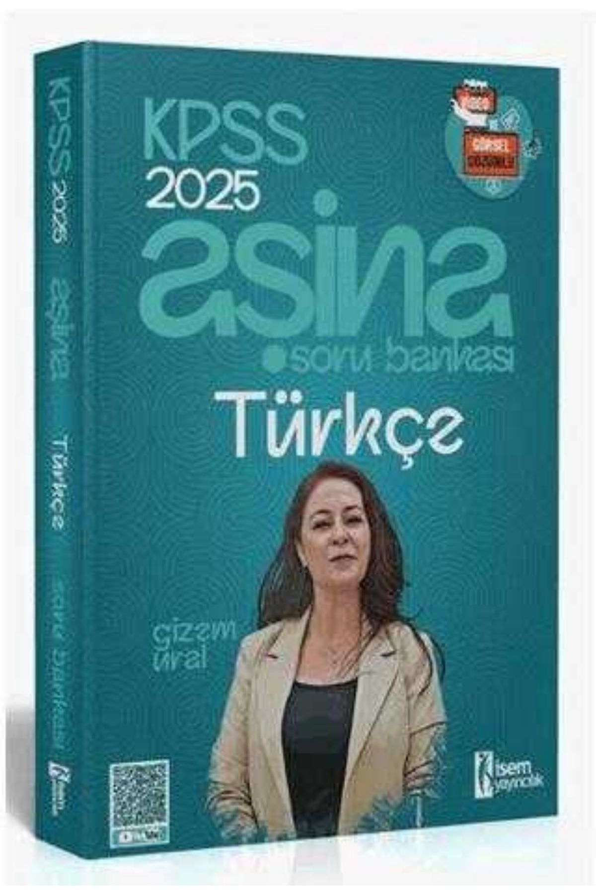 İsem Yayıncılık 2025 KPSS Türkçe Aşina Soru Bankası Çözümlü