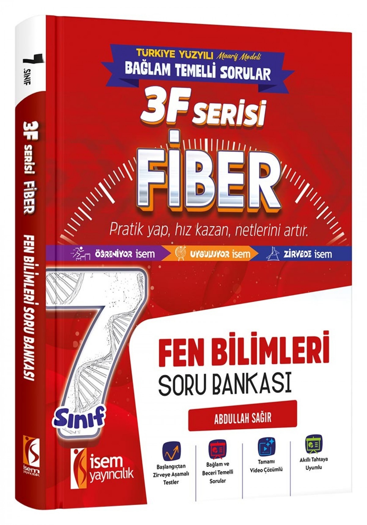 İsem Yayıncılık 7. Sınıf Fiber Fen Bilimleri Soru Bankası
