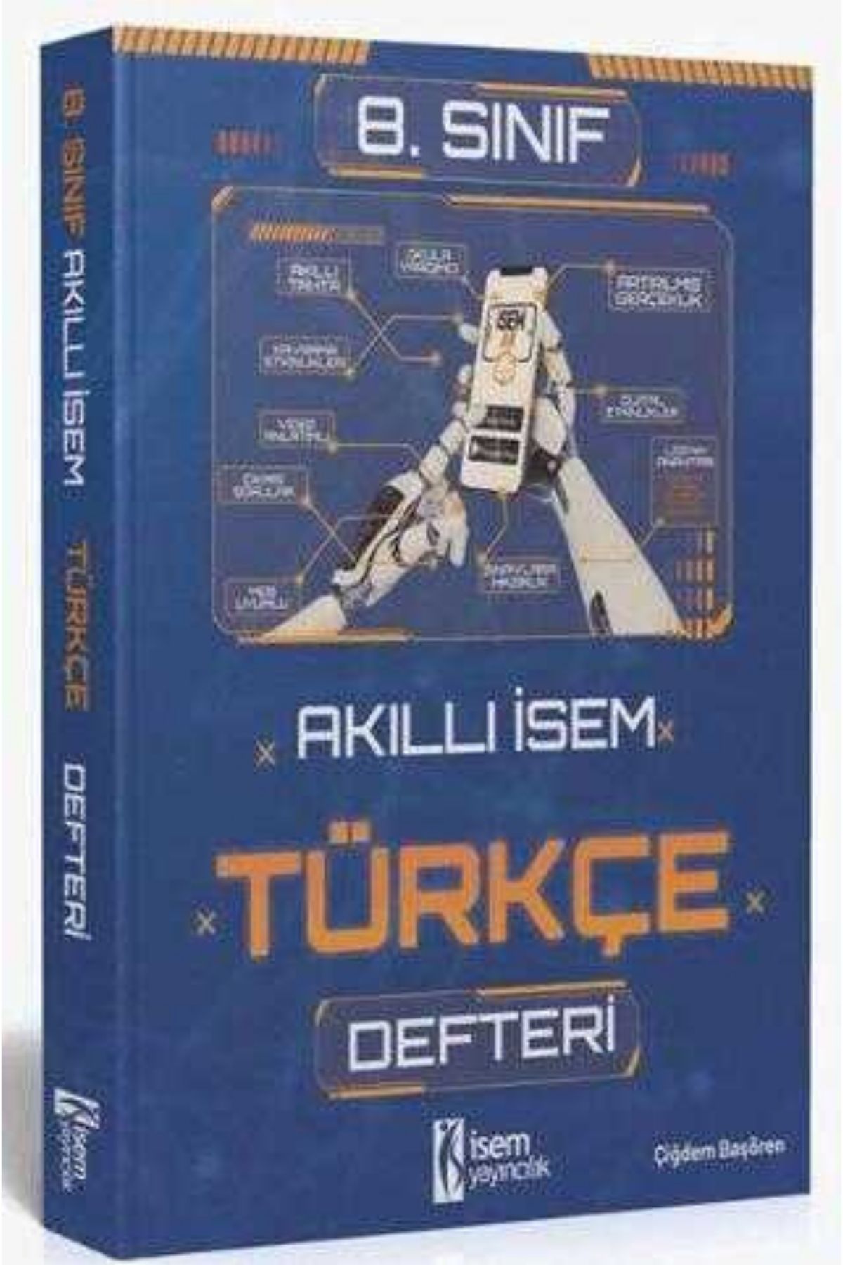İsem Yayıncılık 8. Sınıf Akıllı İsem Türkçe Defteri
