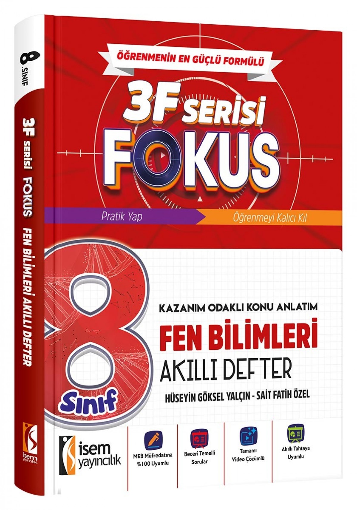 İsem Yayıncılık 8. Sınıf Fen Bilimleri Akıllı Defter