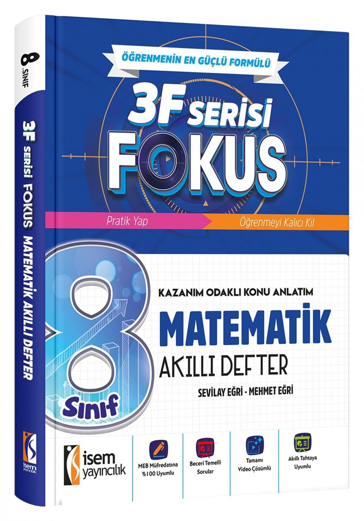 İsem Yayıncılık 8. Sınıf Matematik Akıllı Defter İsem Yayıncılık 8. Sınıf Matematik Akıllı Defter