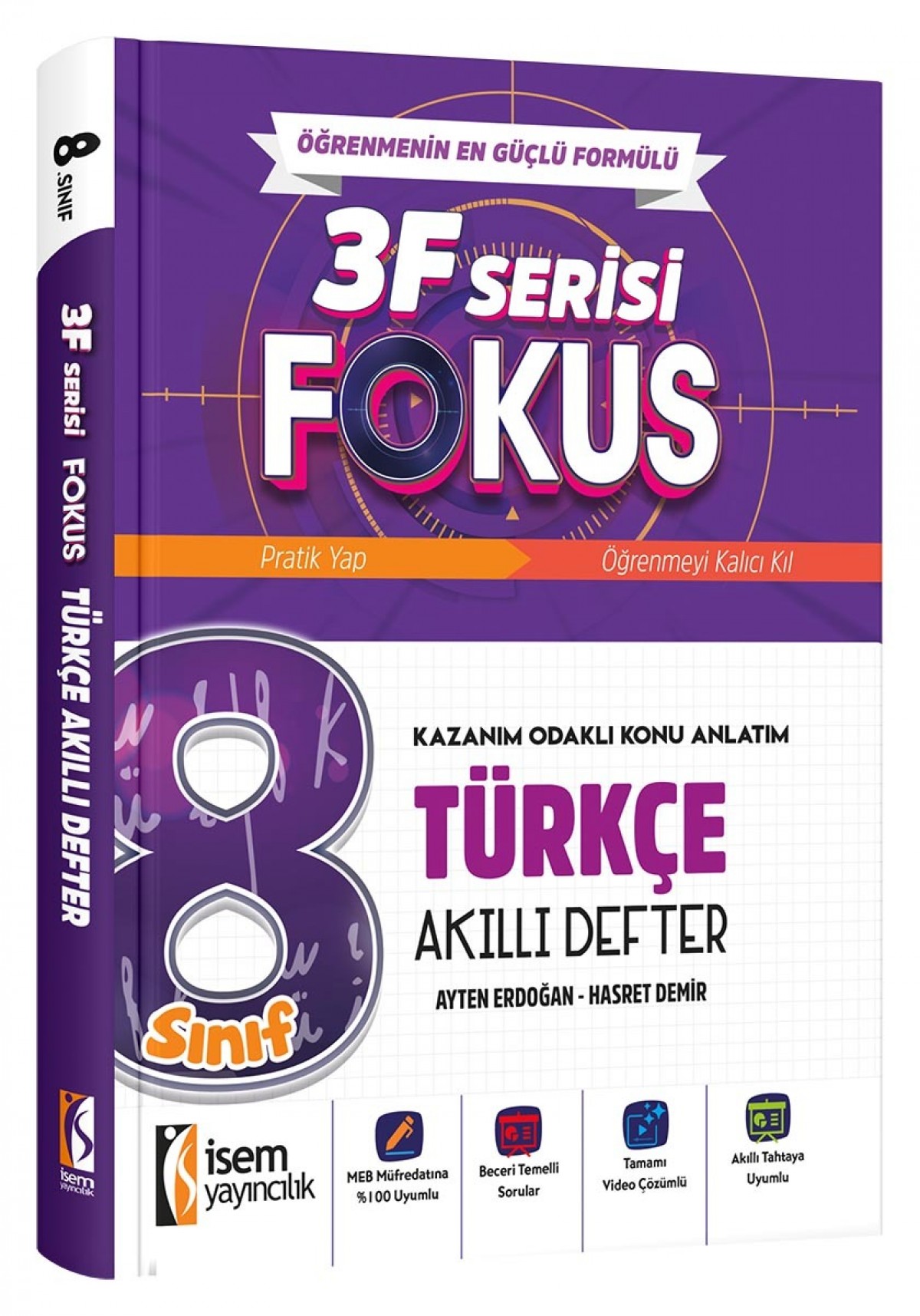 İsem Yayıncılık 8. Sınıf Türkçe Akıllı Defter İsem Yayıncılık 8. Sınıf Türkçe Akıllı Defter