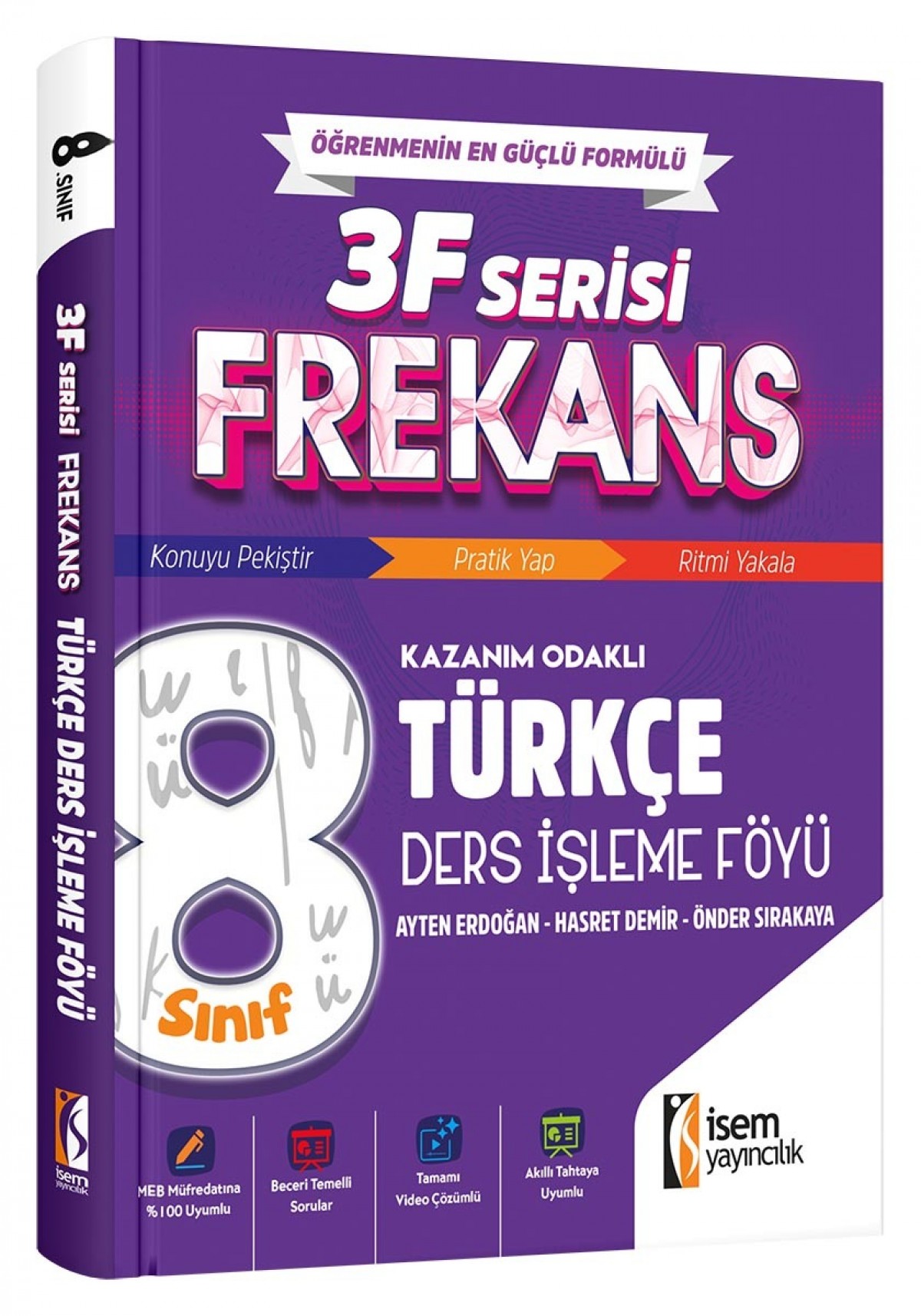 İsem Yayıncılık 8.Sınıf Türkçe Ders İşleme Föyü
