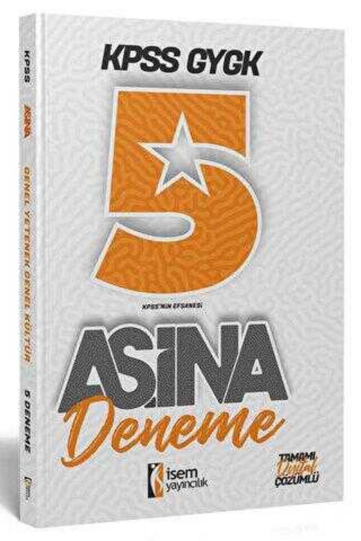 İsem Yayınları 2025 KPSS Genel Yetenek Genel Kültür Aşina 5 Deneme Çözümlü İsem Yayınları 2025 KPSS Genel Yetenek Genel Kültür Aşina 5 Deneme Çözümlü