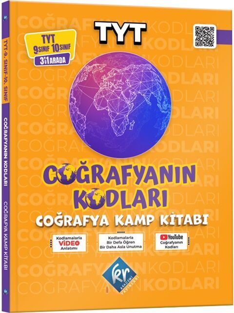 KR Akademi TYT Coğrafyanın Kodları Coğrafya Kamp Kitabı KR Akademi TYT Coğrafyanın Kodları Coğrafya Kamp Kitabı