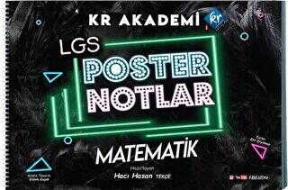KR Akademi Yayınları LGS Matematik Poster Notları KR Akademi Yayınları LGS Matematik Poster Notları