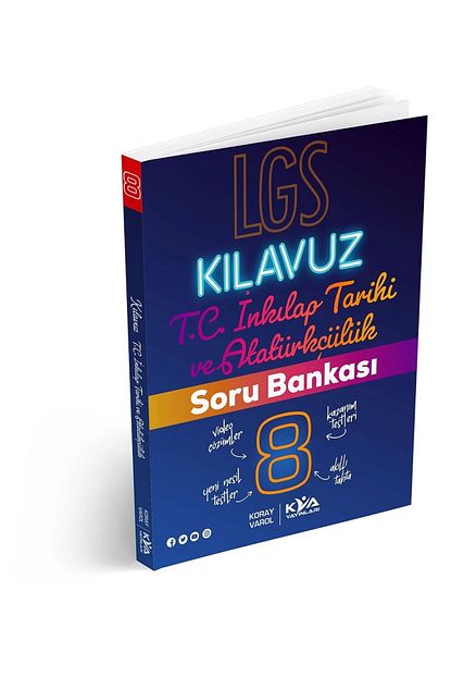 KVA Yayınları 8. Sınıf Kılavuz İnkılap Tarihi Soru Bankası Yeni