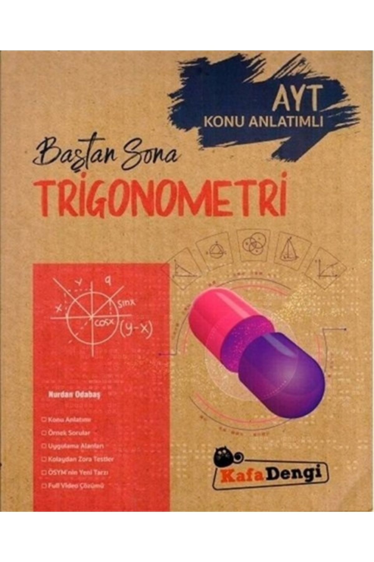Kafa Dengi Yayınları AYT Trigonometri Baştan Sona Konu Anlatımlı