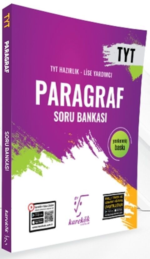 Karekök Yayınları TYT Paragraf Soru Bankası Karekök Yayınları TYT Paragraf Soru Bankası