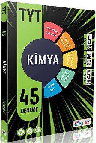 Köşebilgi Yayınları TYT Kimya Video Çözümlü 45 Branş Deneme Köşebilgi Yayınları TYT Kimya Video Çözümlü 45 Branş Deneme