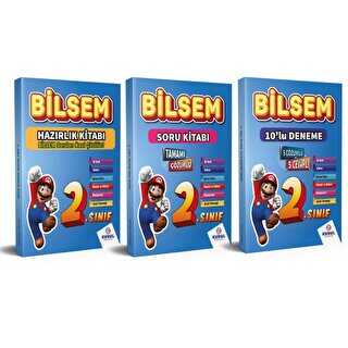 Kurul Yayıncılık 2. Sınıf Bilsem Hazırlık Seti Konu Soru Deneme 3`Lü Set Kurul Yayıncılık 2. Sınıf Bilsem Hazırlık Seti Konu Soru Deneme 3`Lü Set